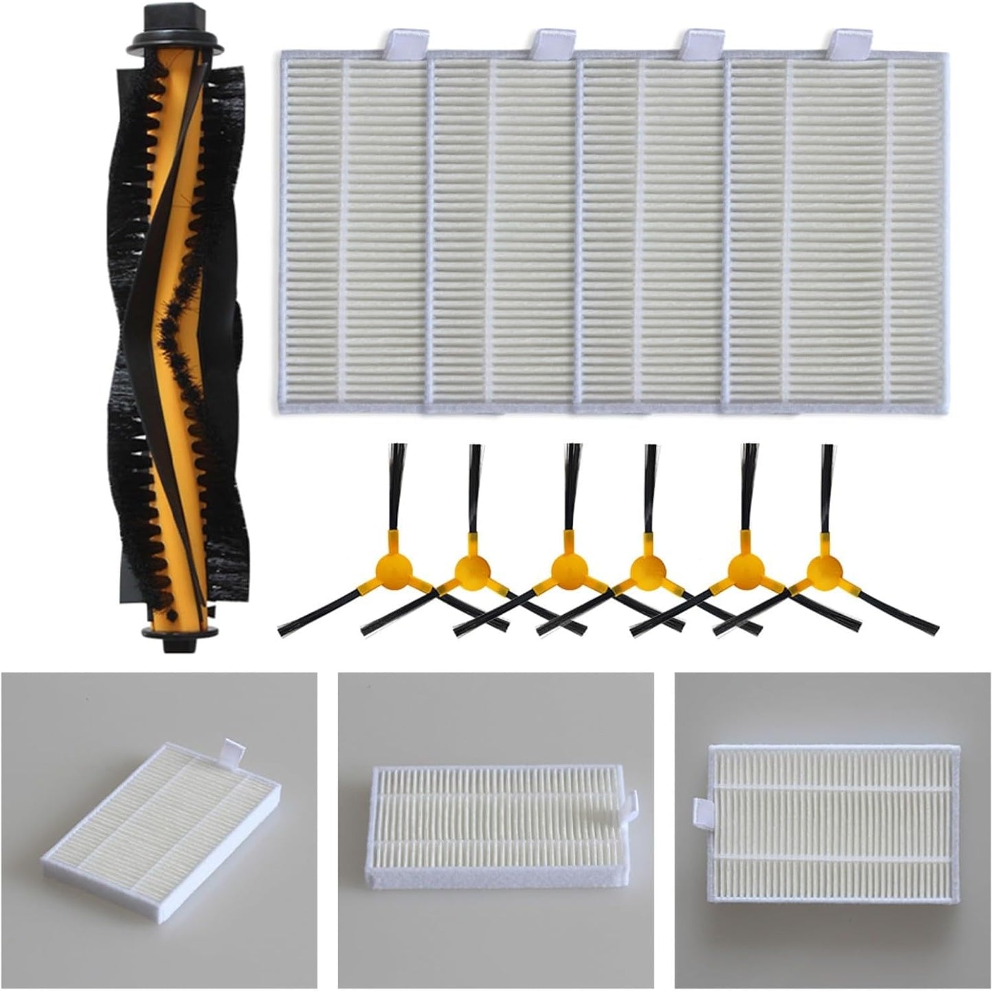 Essential Cleaning Accessories - Set completo di spazzole e filtri per aspirapolvere BObsweep