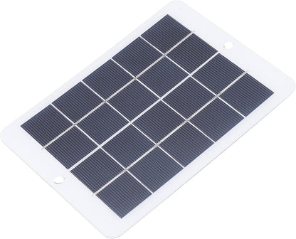 3W 5V Solar Charging Panel Monocrystalline Silicon Solar Charger LED Light Mobile Power
