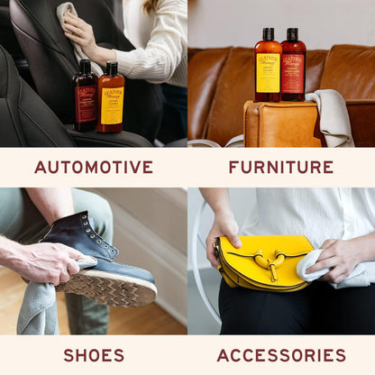 Leather Honey Leather Conditioner - Quality Leather Care, Since 1968 - Leather Conditioner for Auto Interiors, Furniture, Shoes, Bags, Accessories & Apparel - 16oz