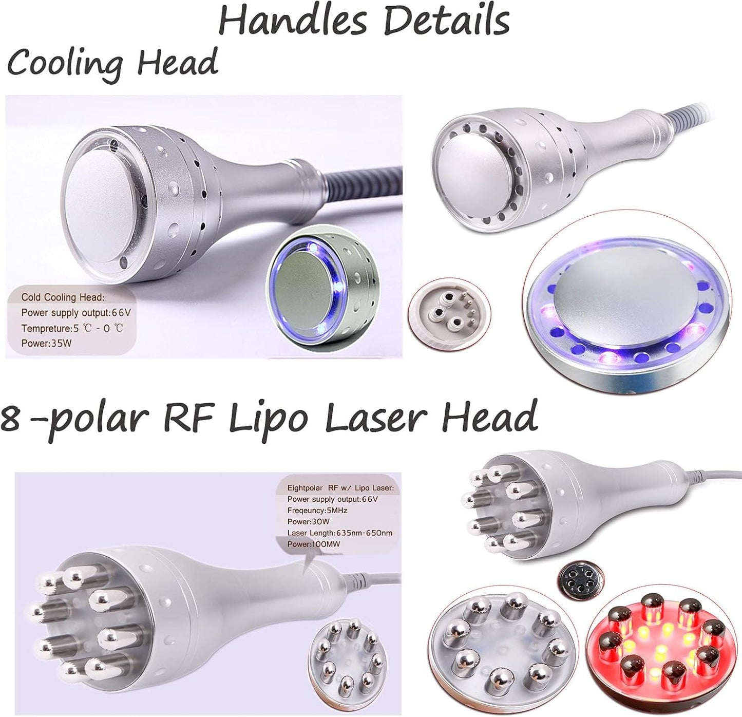 Body Shaper Skin Care Machine 8 in 1 Multifunctional Vacuum Massage Equipment Beauty Device
