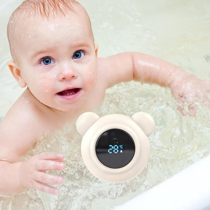 Baby Bath Thermometer, LED Water Thermometer, Floating Bath Monitor, Safe Device, Infant Safety, Toddler Tool, Nursery Gadget, Baby Shower