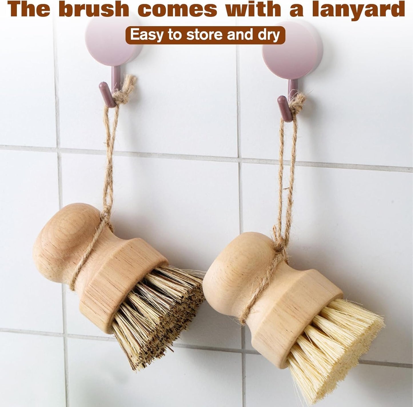 LEONTOOL 3 Pcs Cutting Board Oil Wax Applicator and Scrub Brush Set Natural Bamboo Wood Applicator for Mineral Oil Boards, Wooden Butcher Blocks, Spatulas, Spoons, Wooden Worktops, Utensil Care