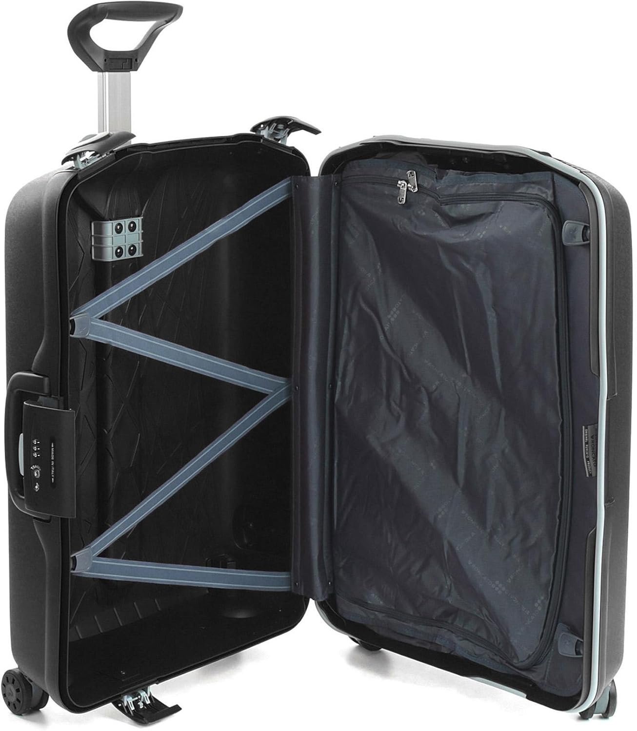 RONCATO Light Trolley Large Hard 4 Wheels with TSA Lock, Dimensions 75 x 53 x 30 cm, Weight: 4.8 kg