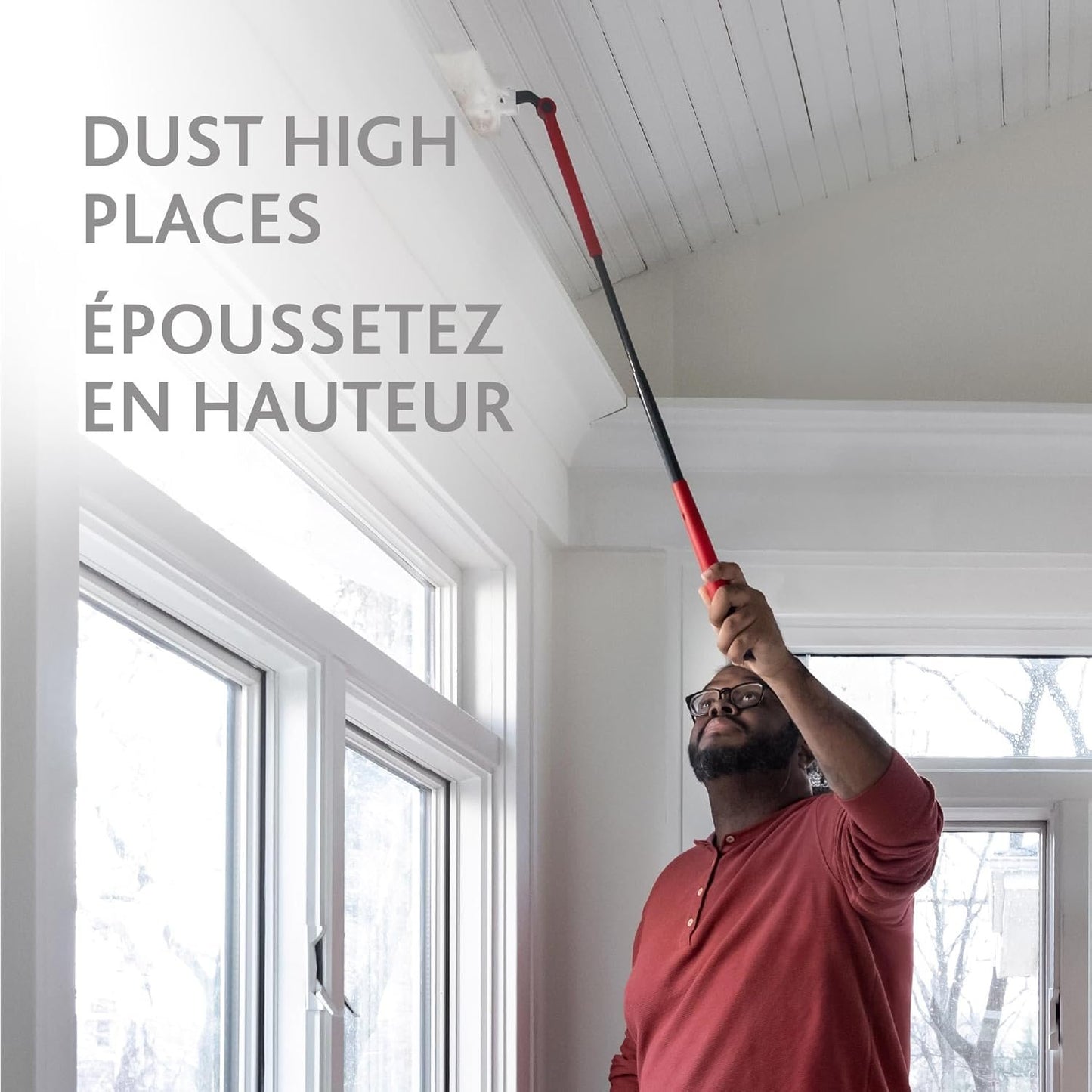 Vileda Flex & Catch Heavy Duty Duster Refills (5 Count) | Disposable Refill with Cleaning Fibres Made of 100% Recycled Materials