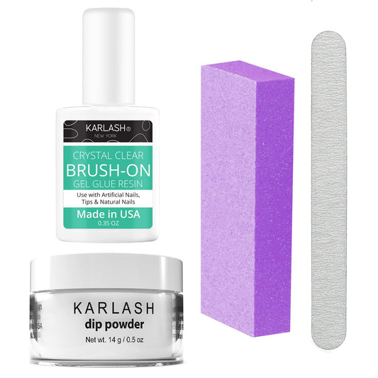 Roll over image to zoom in Karlash Nail Repair Kit for Broken Cracked Split Nails. Emergency Easy Quick Fix (Crystal Clear)