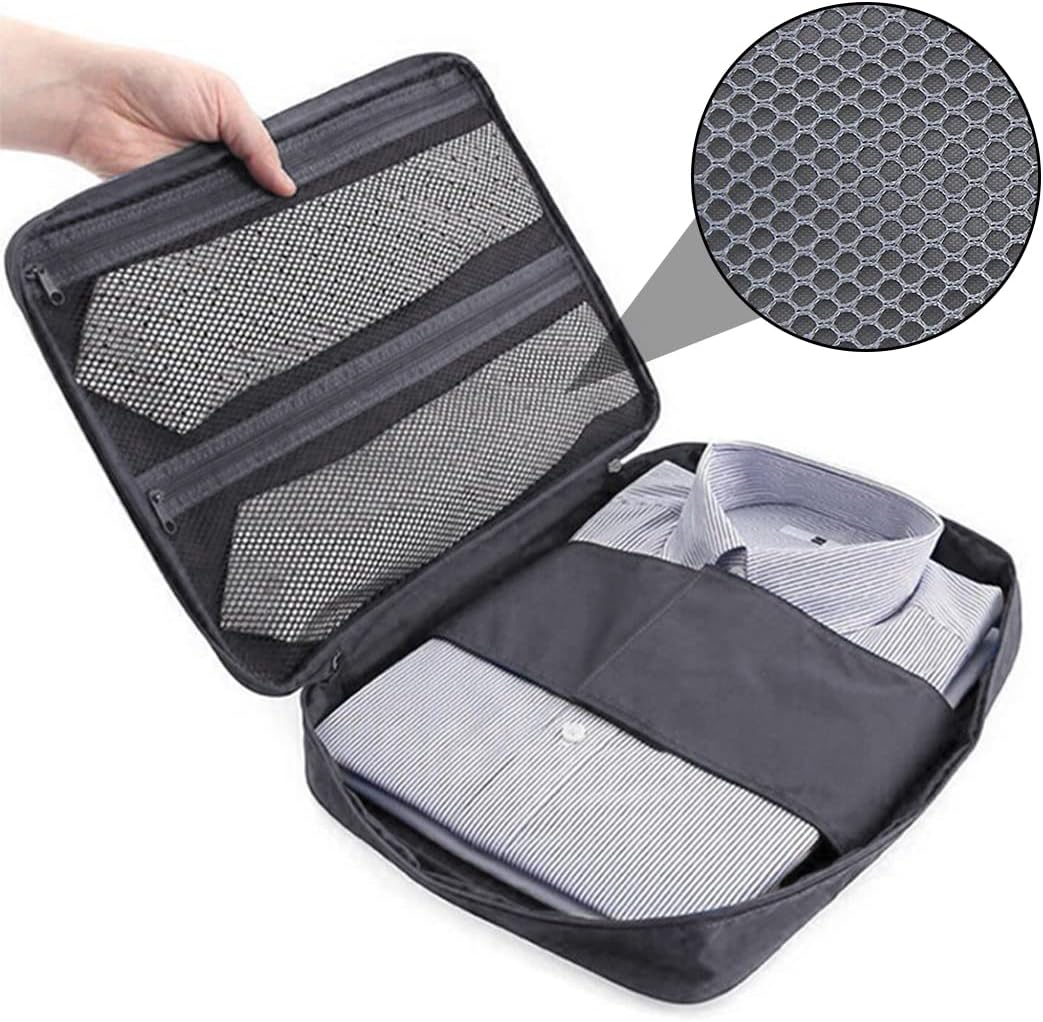XPEX Travel Shirt Holder, Suitcase and Backpack Organizer, Rigid Small and Lightweight, Ideal for Business and Long Distance Travel Unisex