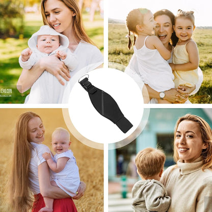 Qkbuza Child Carrier Slings,Baby Sling Shoulder Wrap - Adjustable Soft Comfortable Ergonomic Lightweight Breathable Wrap for Travel Breastfeeding Nursing Outdoor Hiking