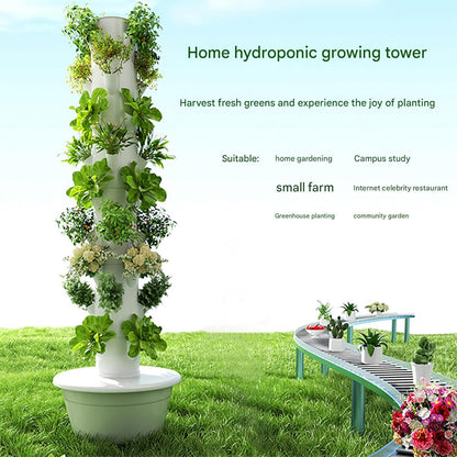 FXNFXLA Torre idroponica con luci di Coltivazione a LED, Sistema di Coltivazione idroponica Verticale Intelligente per Verdure da 20/28/36 Piante, per casa, Balcone e Cucina