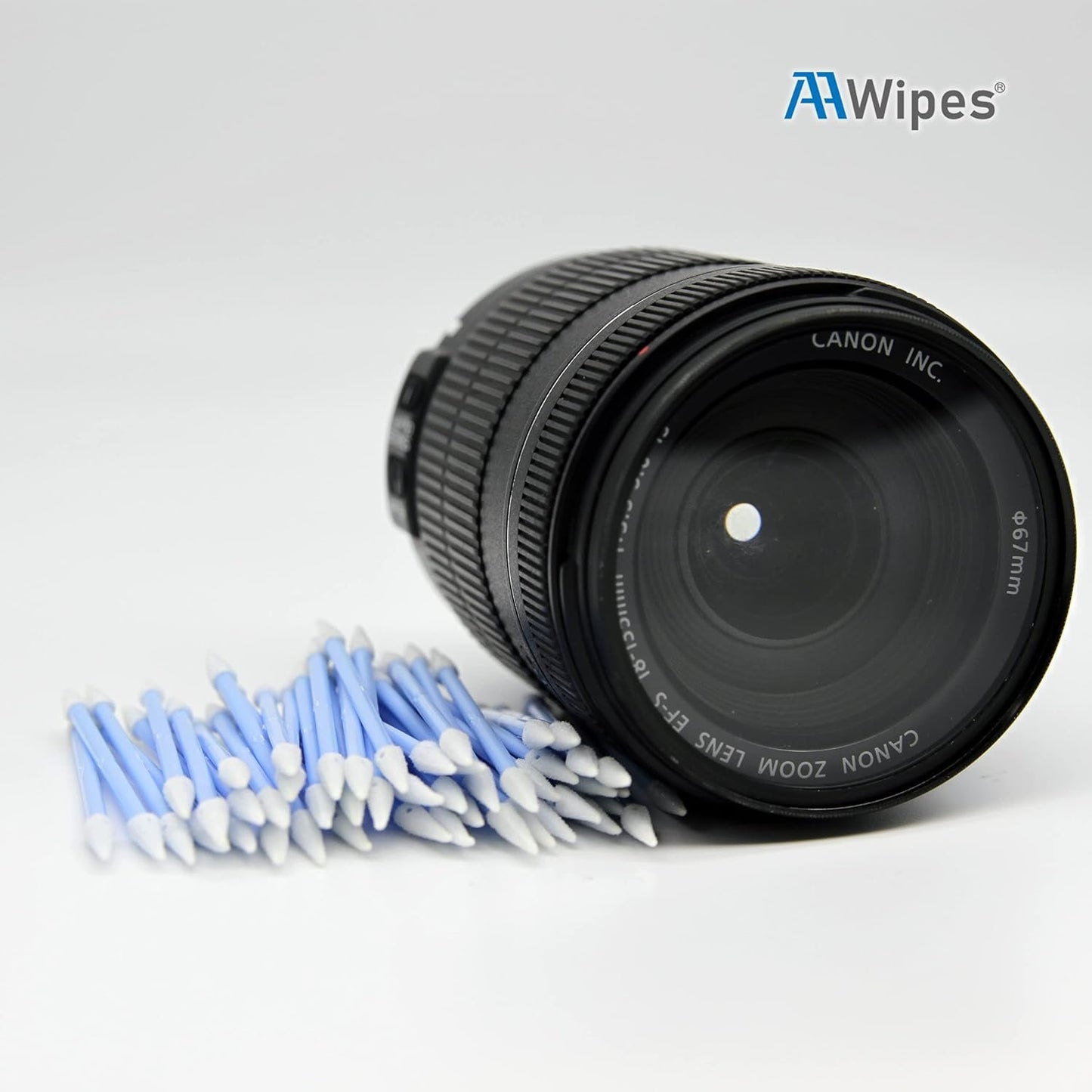 AAwipes Foam Tip Cleaning Swab Kit (5 Types, 100 Pack) Cleanroom Sponge Stick Foam Swab Bundle for Printer, Painting, Gun, Optics Lens,Camera, Arts and Crafts, Automotive Detailing (FC501)