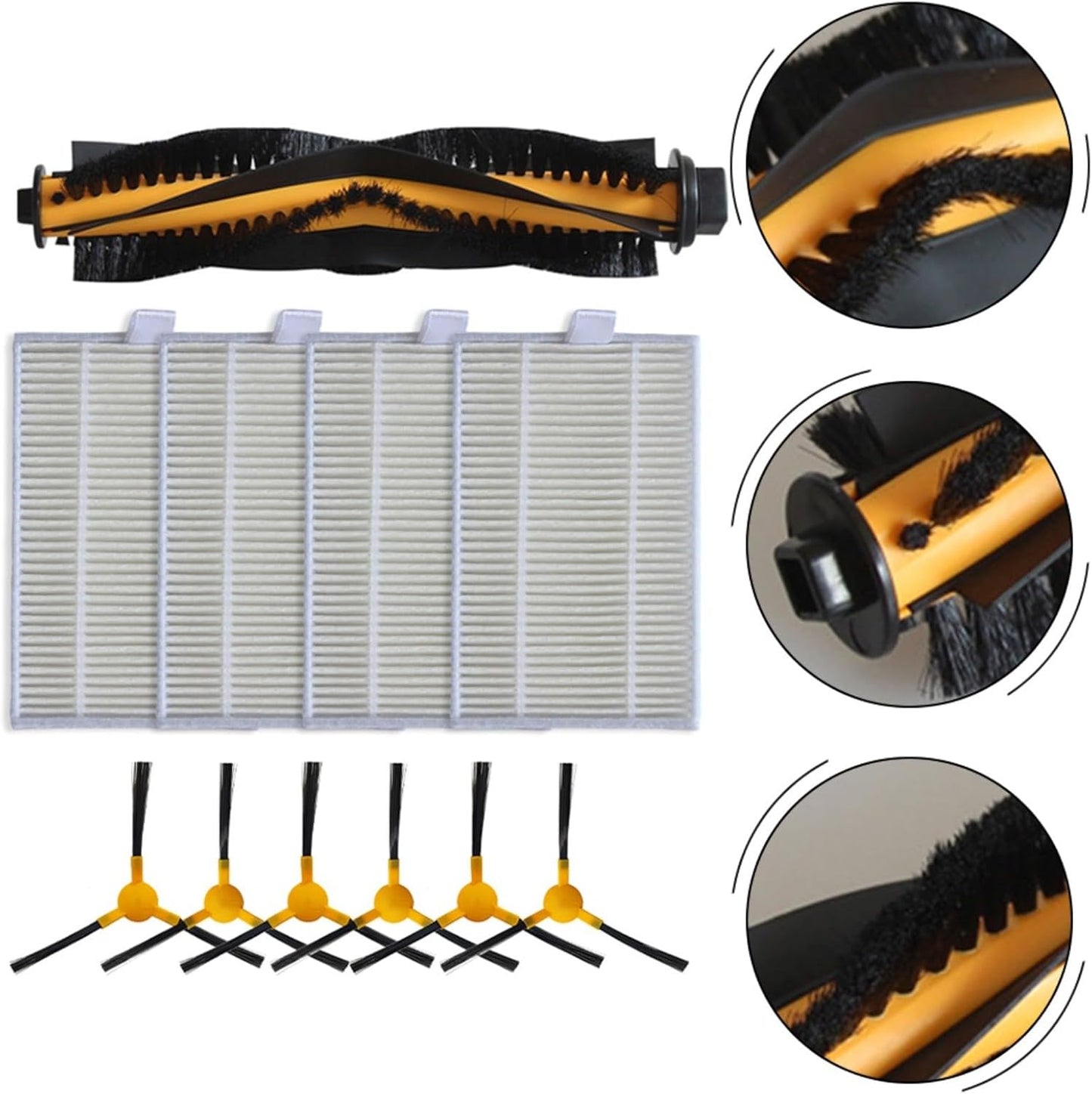 Essential Cleaning Accessories - Set completo di spazzole e filtri per aspirapolvere BObsweep