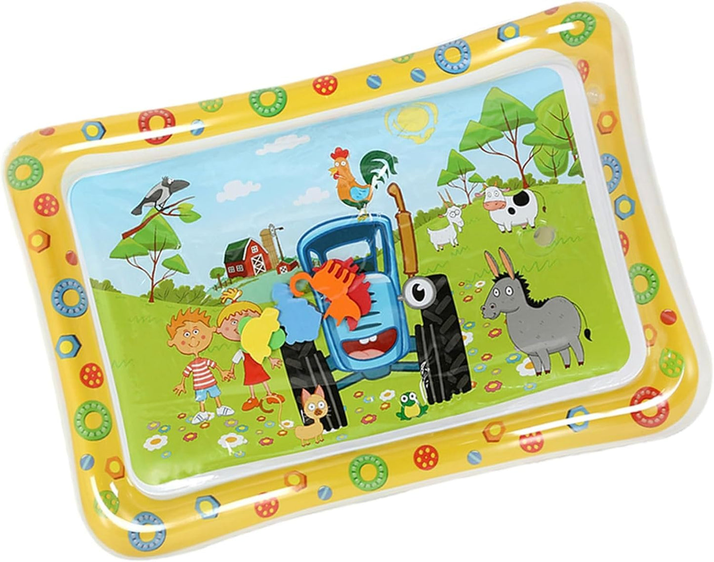 Tappetino Sensoriale Ad Acqua - Letto Ad Acqua Pieghevole Per Cani - Accessorio per Animali Domestici Gonfiabile Rinforzato per Casa Interni Esterno Soggiorno Camera da Letto Tutte le Età