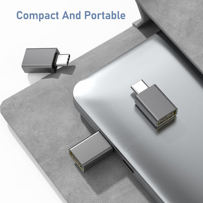 Basesailor USB C to USB Adapter 3 Pack,USBC Male to USB A Female 3.0 Gender Changers OTG Adapter,Type C Thunderbolt 4 5 Converter for iMac,MacBook Pro,Apple iPhone 16 16e 15,iPad 11 Air 7,Galaxy S25