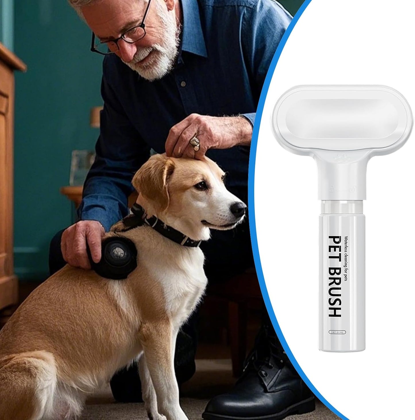 Soap Dispenser Tool, Massage Comb, 20 x 11 x 4 cm, Dog Washing Brush, Portable Short Long Hair, Gentle Grooming Scrubber for Puppies, Cats, Easy-Clean Pet Care Accessory