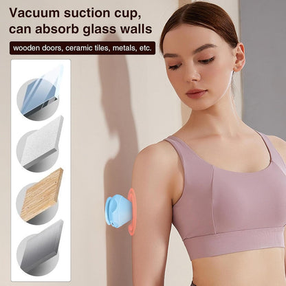Wall Mounted Massage Ball,Cone Electric Deep Tissue Massager For Back | Myofascial Release Tool Massage Ball Pliability Sphere, 2-Speed Temperature Dual Mode Massage Ball For Neck Myofascial Release
