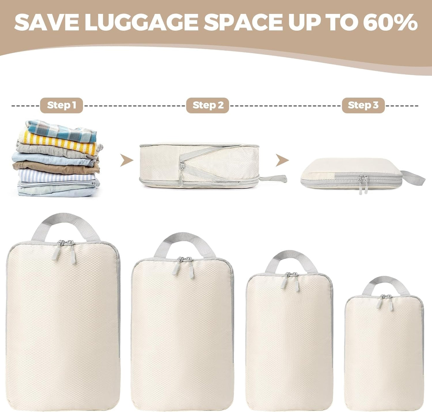 Space Saving Travel Organizer for Suitcases