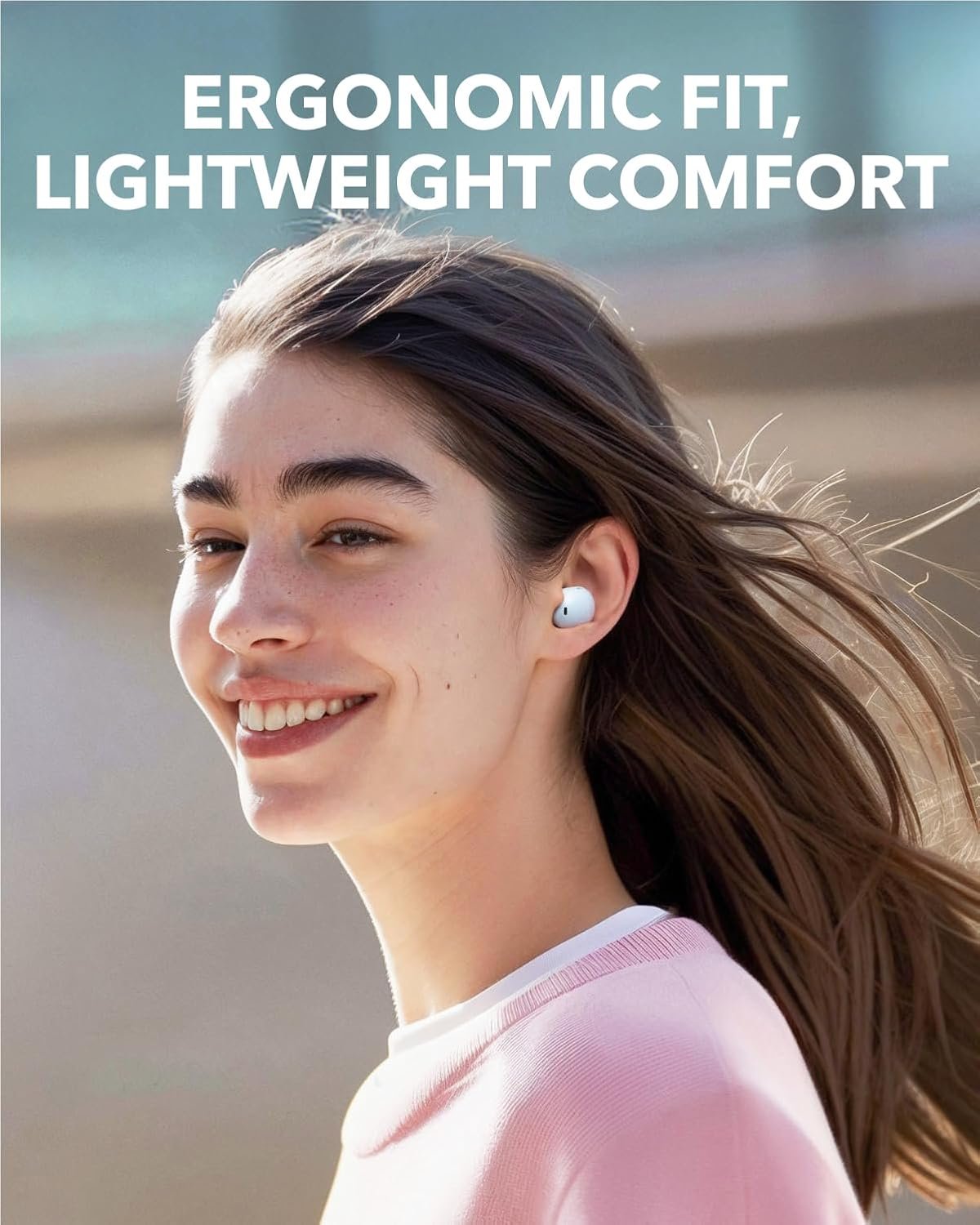 soundcore A30i by Anker, Smart Noise Cancelling Earbuds, Lipstick-Shaped Stylish Design, Tiny, Lightweight Comfort, Clear Sound, IP54, 15H Playtime in ANC Mode, Wireless Earbuds, Bluetooth 5.4