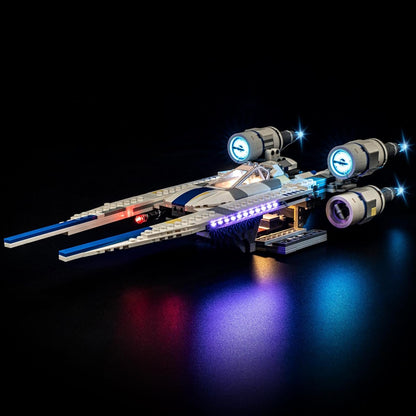 BRIKSMAX Light Kit for Lego-75399 Rebel U-Wing Starfighter -Led Lighting Compatible with Lego Star Wars Building Set- Not Include Lego Set