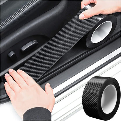 Car Door Entry Guard, Anti-Collision Adhensive Protector Tape, Scratch Cover for Car Door Sill, Rear Bumper, Handles, Fit for Most Cars, Vehicles, SUVs, Auto Exterior Accessories (2 x 394 inches)