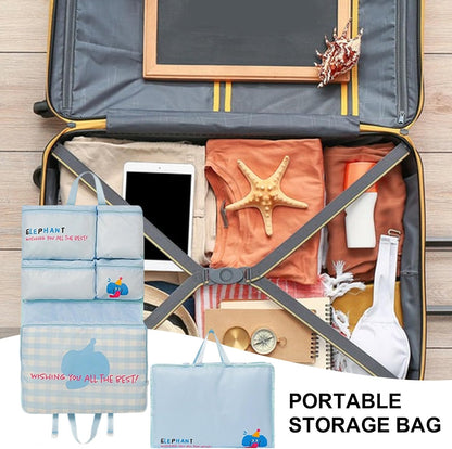Underwear Bag for Travel,Lingerie Bag for Travel - Moving Packing Case, Foldable Organization Pouch for Closet Dorm Hotel Daily Use