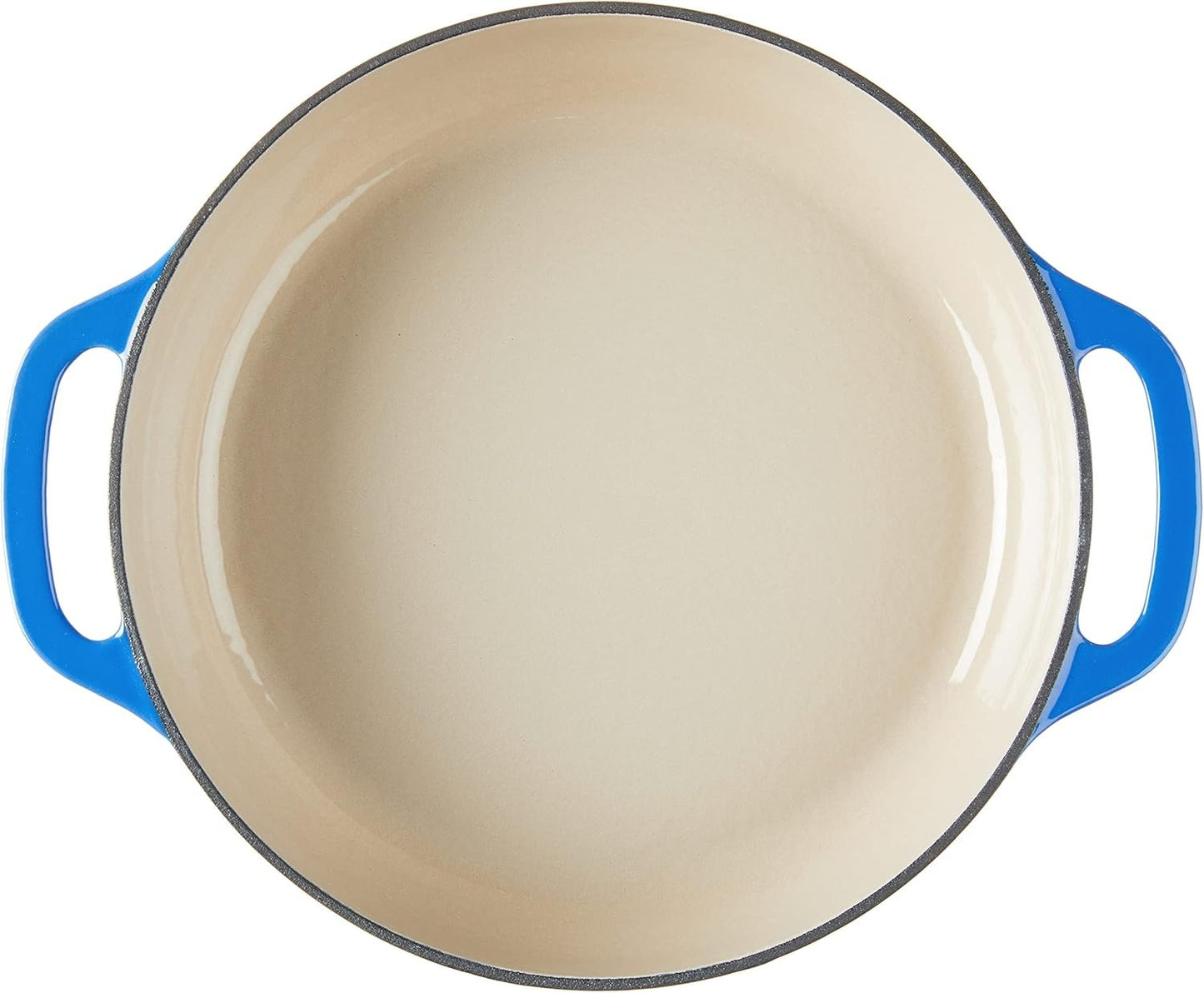 Lodge EC3CC33 Color 3-Quart Covered Casserole (Caribbean Blue)