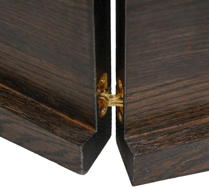 Solid Wood Tabletop, Dark Brown, 220 x 50 x (2-4) cm, Live Edge, Replacement for Kitchen Coffee Table, Dining Table, Desktop Surface, Durable and Stylish