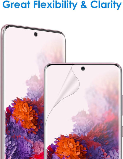 JETech Screen Protector for Samsung Galaxy S20 6.2-Inch, HD Clarity, Flexible TPU Film, 2-Pack