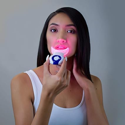 LED TECHNOLOGIES Oral Care System-Oral LED Light Therapy Device for Oral Pain and Healthier Gums-FDA Cleared and Clinically Tested FAR Infrared, Blue Light & Red Light Natural Pain Relief