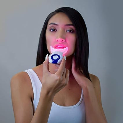 LED TECHNOLOGIES Oral Care System-Oral LED Light Therapy Device for Oral Pain and Healthier Gums-FDA Cleared and Clinically Tested FAR Infrared, Blue Light & Red Light Natural Pain Relief