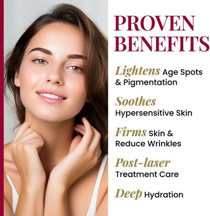 Le Revital 98% Concentrated Nano Placenta Extract, Umbilical Extract & Sodium Hyaluronate Anti-Aging Serum from Japan – Skin Rejuvenate Essence - Reduce Wrinkles, Dark Spot + Hydration – Non-greasy