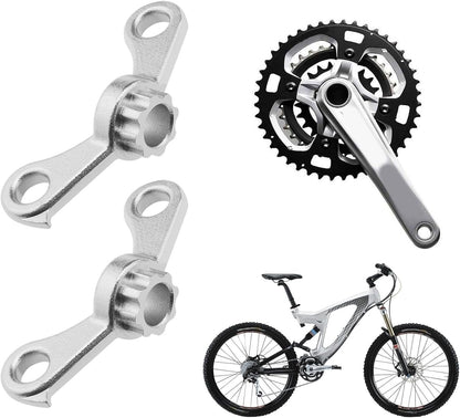 SING F LTD 2PCS Bike Crank Removal Tool Compatible with Shimano Hollowtech II Systems Bicycle Crank Puller Repair Safety Hook Bottom