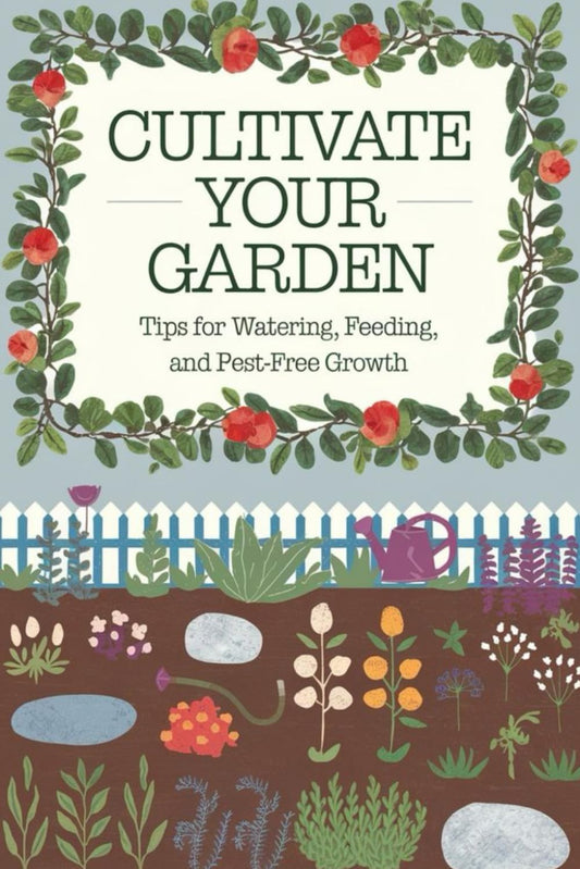 Cultivate Your Garden: Tips For Watering, Feeding, And Pest-Free Growth