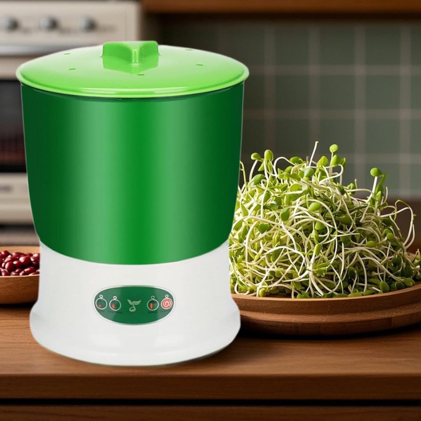 Jiuvaso Kit MOTOUM MACHUNG 2 Strati per Fagioli Rossi da Cucina