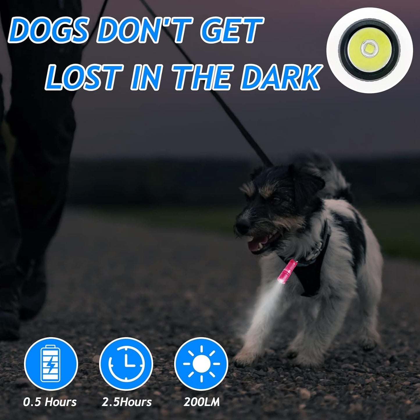 Mini Flashlight Keychain with Micro USB Tiny Flashlight Brightness can Achieve up to 200 lumens for EDC Torch (Red)