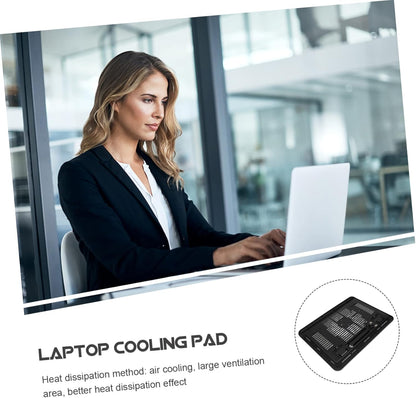 DOITOOL Laptop Cooling Pad with Silent Fan Ultra Thin Design for Laptops USB Powered Notebook Cooler Lightweight and Portable Laptop Stand for Enhanced Heat Dissipation