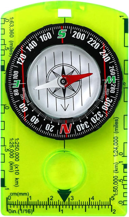 Lightweight Compass for Hiking | Precise Orienteering Compass for Outdoor | User Friendly Camping Gear, Lightweight Travel Supplies for Survival