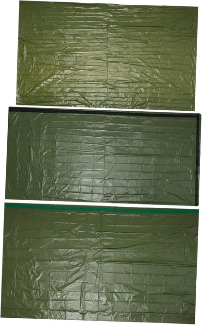 Emergency Tent Set Emergency Tent Survival Sleeping Sack Outdoor Sleeping Blanket Camping Sleeping Blanket Camping Tents Travel Tool Pe Tear-Resistant Material