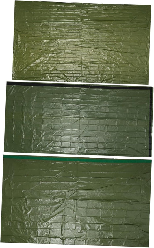 Emergency Tent Set Emergency Tent Survival Sleeping Sack Outdoor Sleeping Blanket Camping Sleeping Blanket Camping Tents Travel Tool Pe Tear-Resistant Material