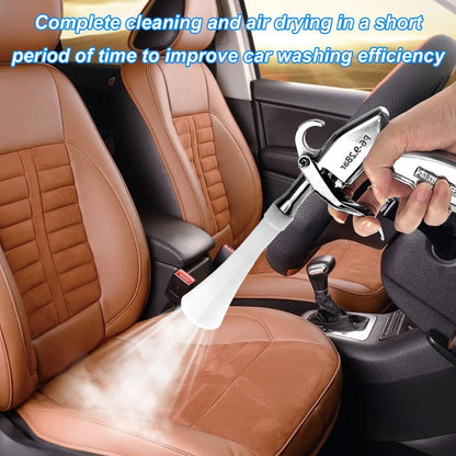 Air Compressor for Car Detailing Detailing Tool, with 5 Hoses, High Pressure Air Gun Dry Cleaning Tool Kit, Air Gun, Car Clean Gun, Cleaning Gun, for Car Dry Cleaning