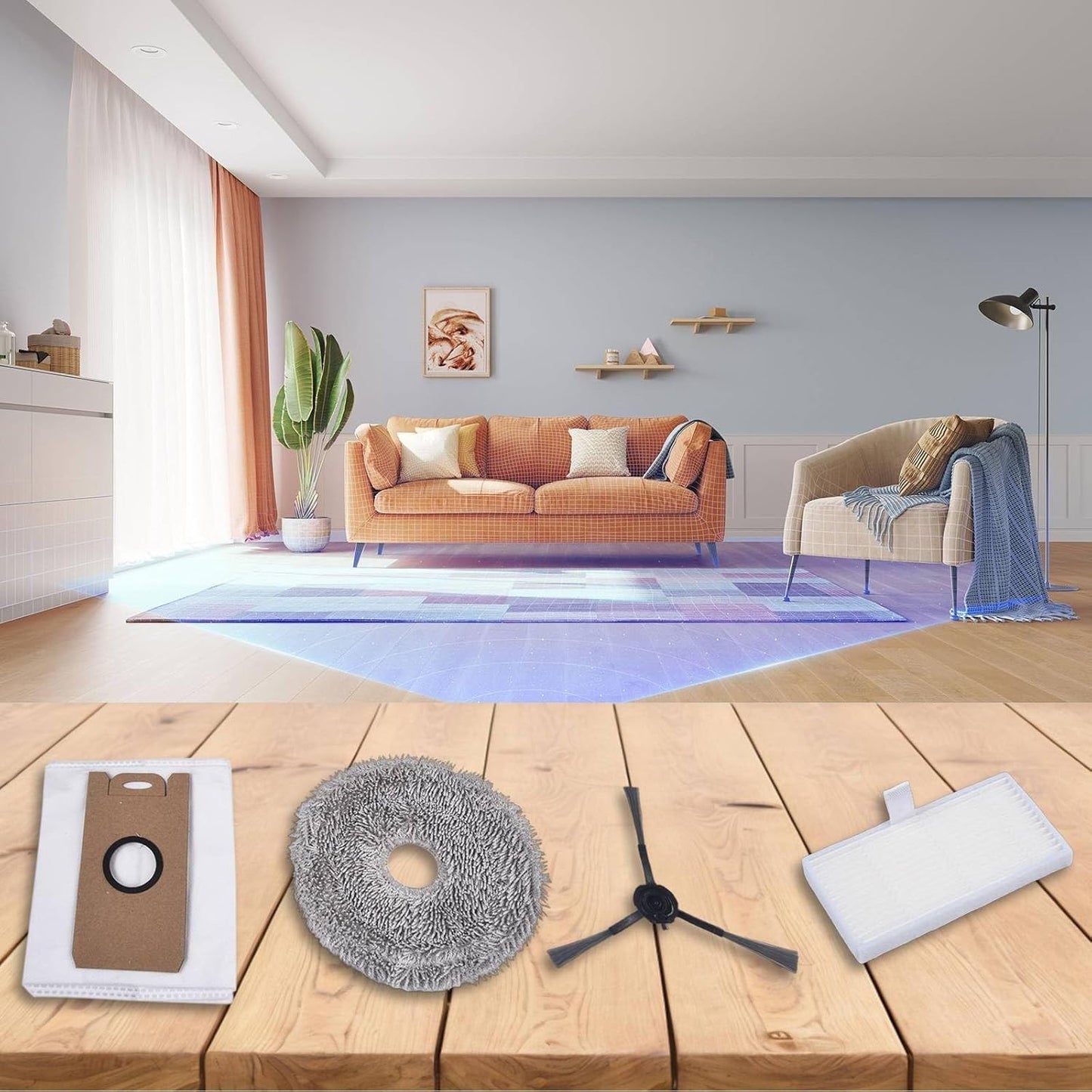 Cleaning Performance Boost Pack Essential Ricambi progettati per migliorare la funzionalità dei tuoi robot aspirapolvere