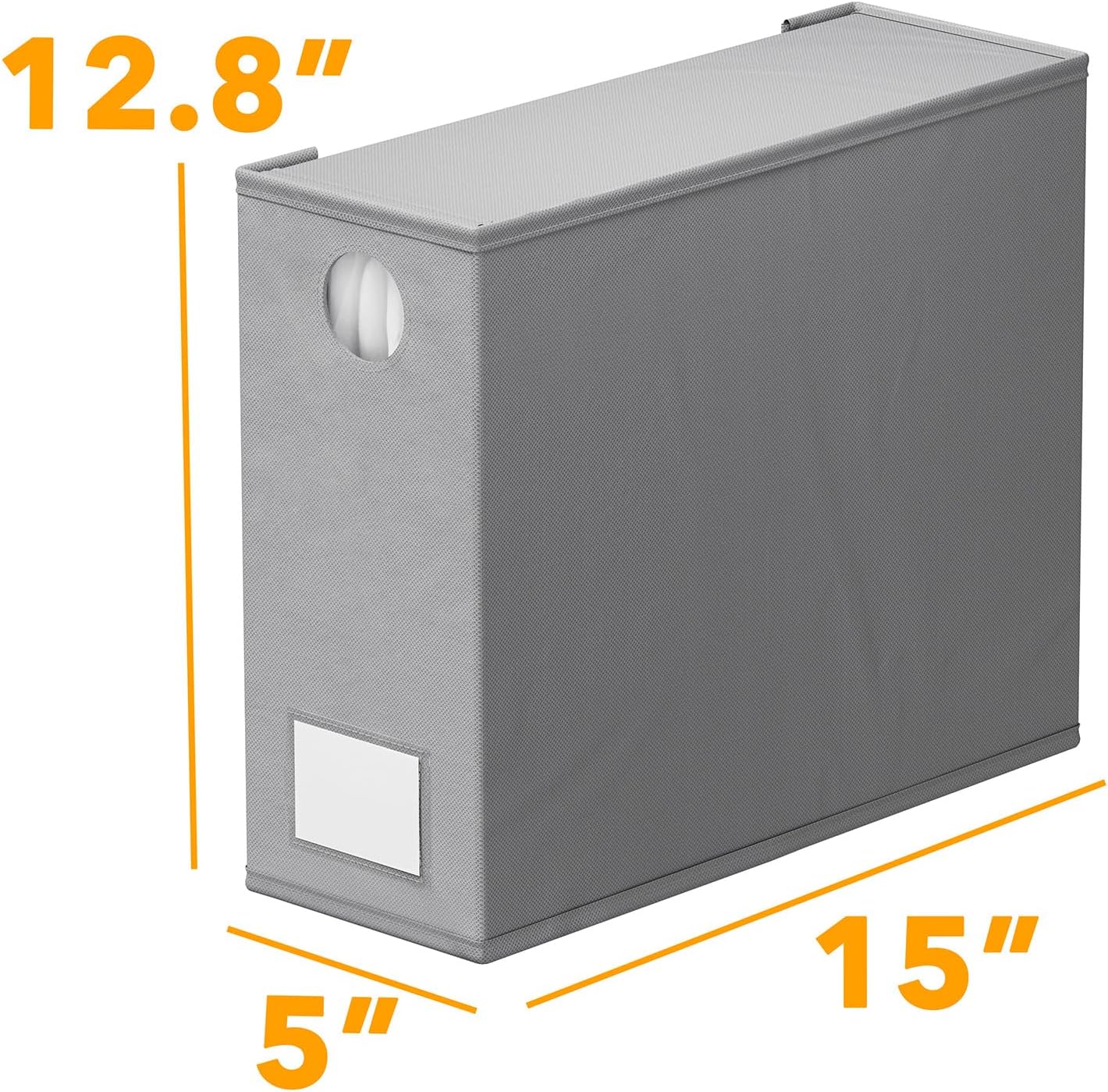 SpaceAid 4 Pack Bed Sheet Organizers and Storage, Foldable Sheet Organizer for Linen Closet, Sheets Set Folder Keeper with Window XL (Queen & King Size) Organizing Bedding Container, Gray