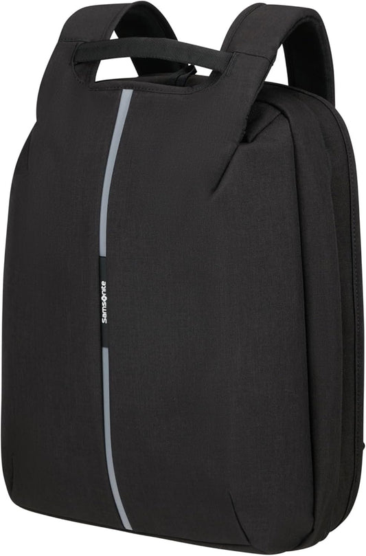 Samsonite Securipak Laptop Backpack, Black Steel, Travel Backpack 15.6" EXP