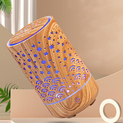 Jubepk Air Diffuser, Auto Fragrance Humidifier, 7.01x3.94x3.94 Inches, Aromatherapy Device, Ultrasonic Mist Mode for Bedroom, Dormitory, Kitchen, Living Room, Black and Yellow