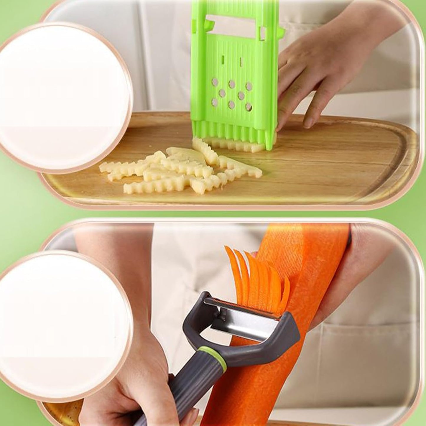 Vegetable Peelers - Fruit Peeler and Shredder Tool Set | Peeling Gadgets | Stainless Steel Shredder Grater for Vegetables Carrot Cucumber Fruit Potato Cooking Prep Tool Household Kitchen Accessories