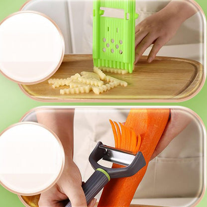 Vegetable Peelers - Fruit Peeler and Shredder Tool Set | Peeling Gadgets | Stainless Steel Shredder Grater for Vegetables Carrot Cucumber Fruit Potato Cooking Prep Tool Household Kitchen Accessories