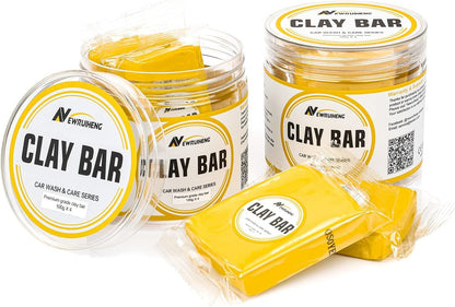 Car Clay Bar 8 Pack 800g, Premium Grade Clay Bars Detailing Magic Clay Bar Cleaner Auto Wash Bars with Washing and Adsorption Capacity for Car Wash Car Detailing Clean,RV, Bus,Glass Cleaning (8 Pack)