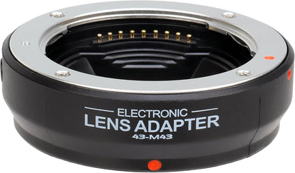FOTGA AF Autofocus Adapter for Olympus and Panasonic Four Thirds 4/3 Lens to Micro Four Thirds (MFT, M4/3) Mount Camera, Compatible with GH4 GH5s GH6 E-PL5