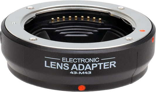 FOTGA AF Autofocus Adapter for Olympus and Panasonic Four Thirds 4/3 Lens to Micro Four Thirds (MFT, M4/3) Mount Camera, Compatible with GH4 GH5s GH6 E-PL5