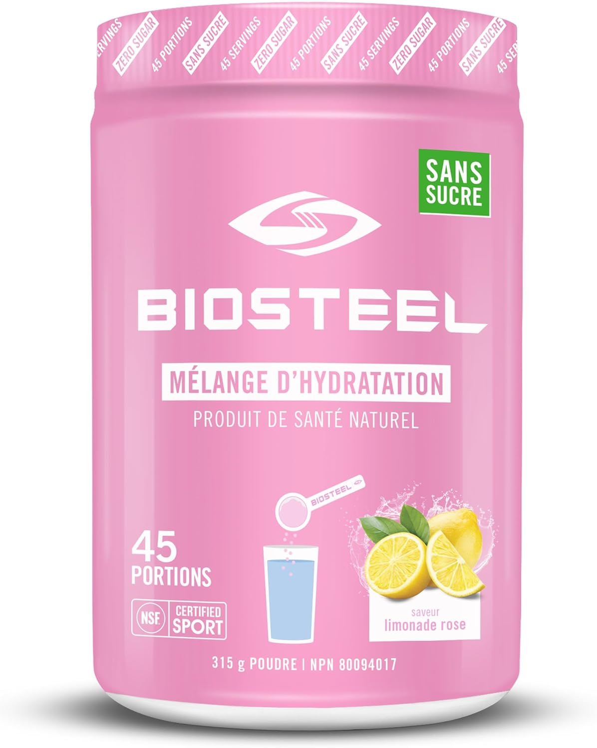 BioSteel Hydration Mix, Great Tasting Hydration with Zero Sugar, and No Artificial Flavours & Hydration Mix, Great Tasting Hydration with Zero Sugar, and No Artificial Flavours or Preservatives