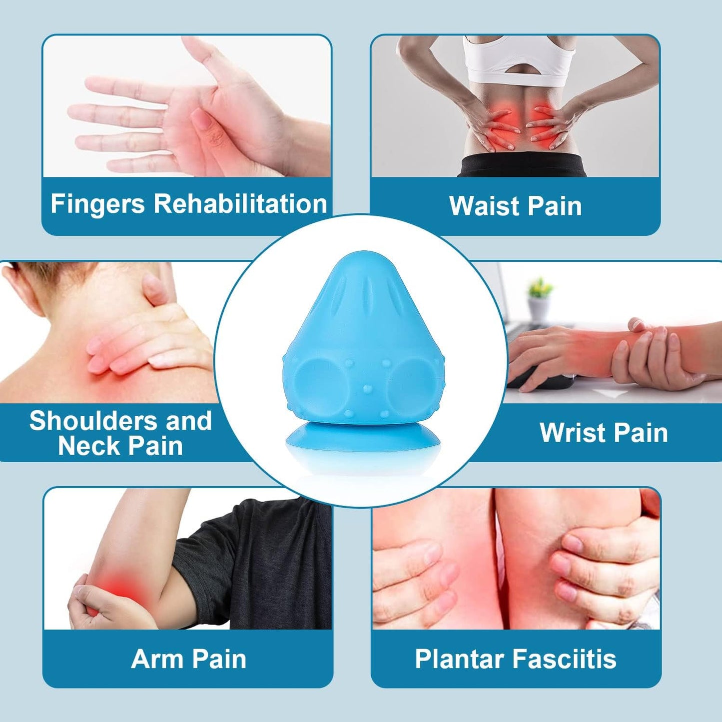 Massage Ball, Muscle Relaxation Ball, Massage Ball for Plantar Fasciitis & Muscle Recovery, Myofascial Release, Trigger Point Therapy