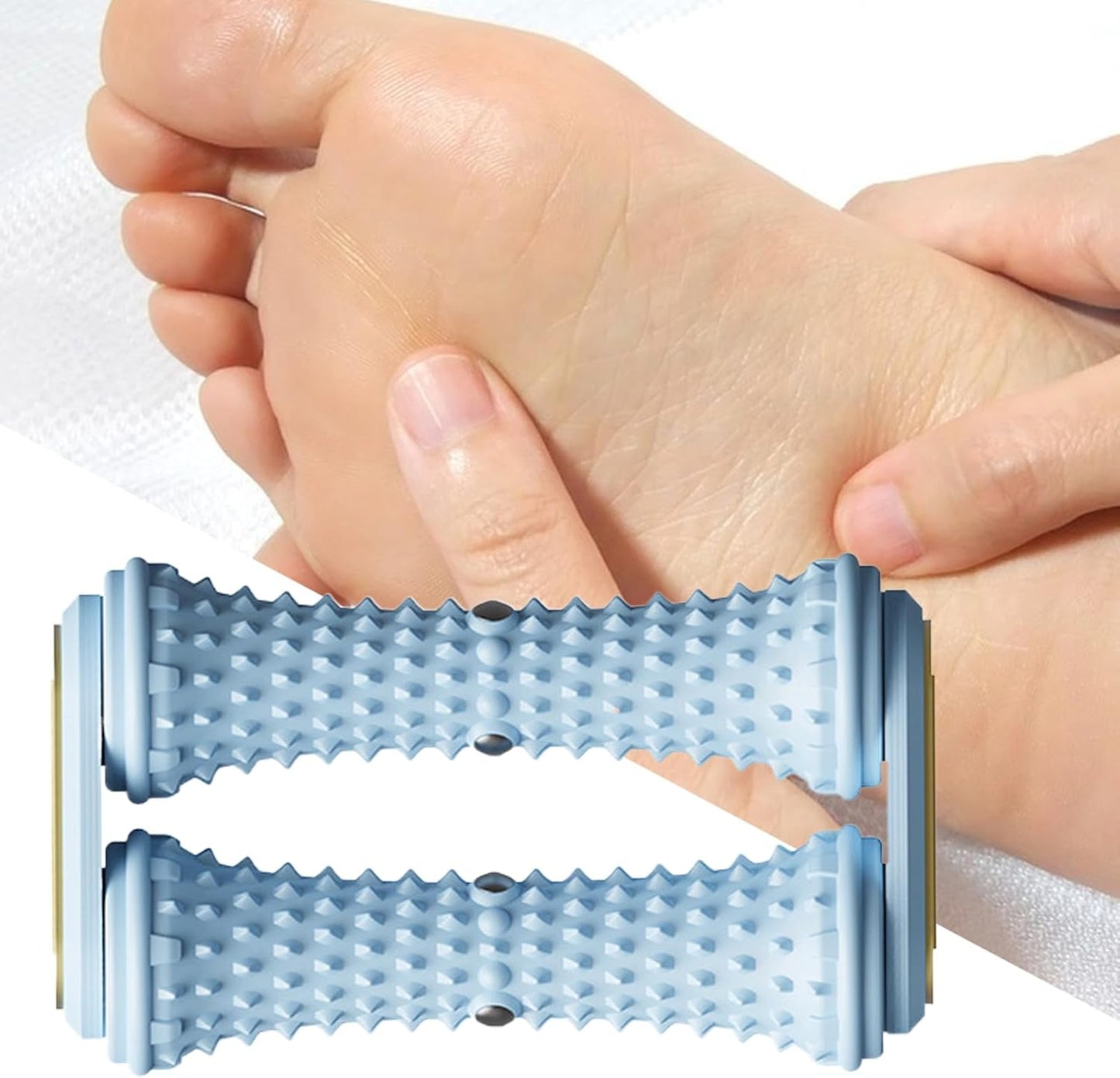 Rullo Per Massaggio Muscolare - Rullo Massaggio Piedi | Massaggiatore Plantare | Rullo Antiscivolo Portatile Per Palestra Viaggio Benessere Anziani Relax Post Allenamento | Massaggiatore Plantare